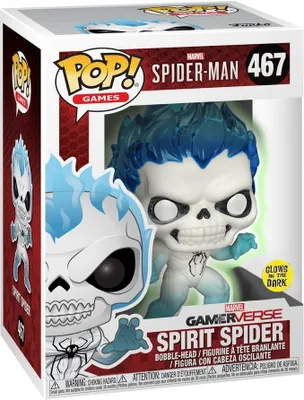 Produktbild von Spider-Man - Spirit Spider 467 Glows in the Dark - Funko Pop! - Vinyl Figur