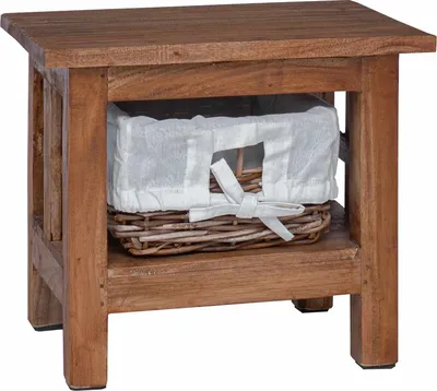 Obrázek produktu pro Boční stůl Hnědá 38 x 28 x 35 cm Masivní mahagonové dřevo