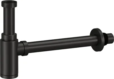 Produktbild von Wandanschluss Siphon mit Geruchsverschluss aus Edelstahl für Waschbecken