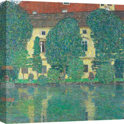 Zdjęcie produktu dla Obraz na płótnie Klimt - Schloss Kammer am Attersee III, 1909-1910 - 70 x 70 cm