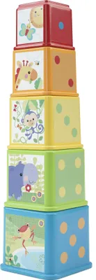 Obrázek produktu pro Barevné stohovací kostky Fisher-Price