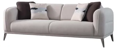 Produktbild von Villa Möbel Schlafsofa Lumina, 3-Sitzer Creme