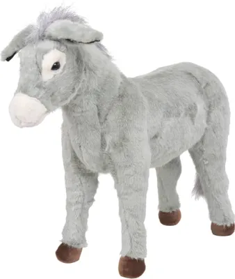 Image de Jouet en peluche Âne Gris XXL