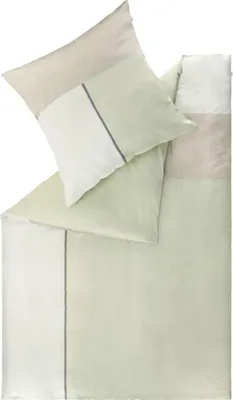 Produktbild von Schöner Wohnen Bettwäsche Places Farbe  lindgrün Größe 155x220