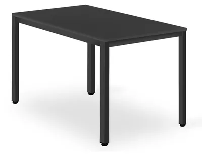 Imagen del producto de Mesa de comedor moderna Tessa negra 120x60 cm