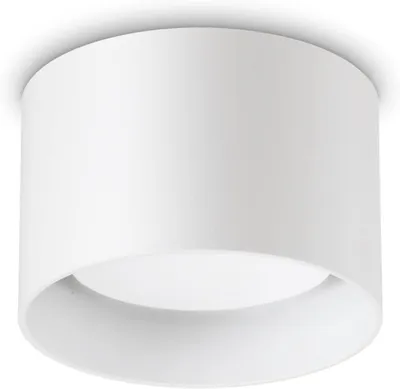 Zdjęcie produktu dla Nowoczesna lampa sufitowa Spike Metal White 1 Light Gx53 9W 3000K Ciepłe światło
