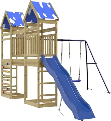 Produktbild von vidaXL Spielturm Imprägniertes Kiefernholz
