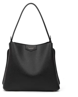 Zdjęcie produktu dla Torba na ramię Damska Vegan Leather Diana & Co Firenze Zamknięcie Magnetyczne Black B UNICA 29x23x12 cm 714-1PT-BLACK