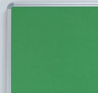 Produktbild von Stellwandtafel beidseitig Filz B2000xH900xT22mm grün