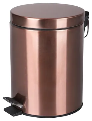 Obrázek produktu pro Odpadkový koš nášlapný 5 l měděný