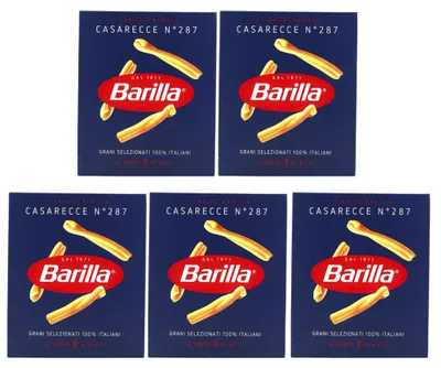 Produktbild von Casarecce-Nudeln Nr. 87, 500 g – Barilla – 5er-Pack