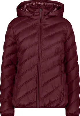 Produktbild von Cmp Woman Jacket Snaps Hood Burgundy Burgundy 42