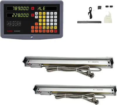 Produktbild von DRO Digitalanzeige, Dualachsbetrieb, 5um Präzision, 0.005mm Komplettset