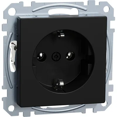 Image de Merten MEG2301-0403 Prise M-Pure noir/mat