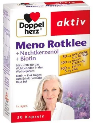 Productafbeelding van Doppelherz | Mennenwortel + Nachtkerzenolie + Biotine | 30 capsules