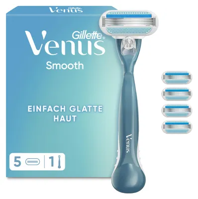 Produktbild von Gillette Venus Smooth Rasierer Damen, Blau
