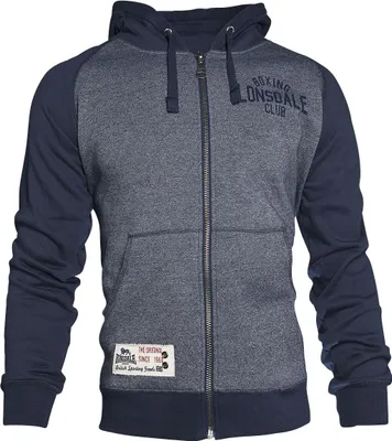 Image de Sweat à capuche zippé Lonsdale Slough Taille : XXL