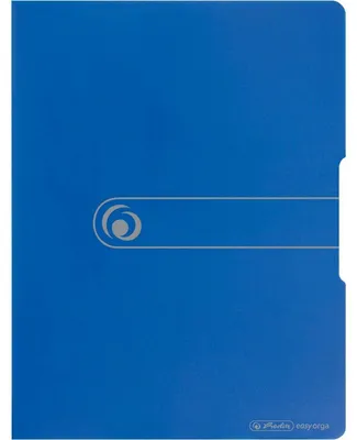 Produktbild von Herlitz 11207347, Blau, Polypropylen (PP), 20 Taschen, Porträt, A4, 1 Stück(e)