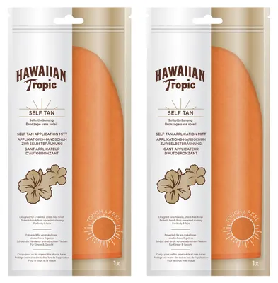 Produktbild von Hawaiian Tropic 2er-Set Applikationshandschuh für Selbstbräuner