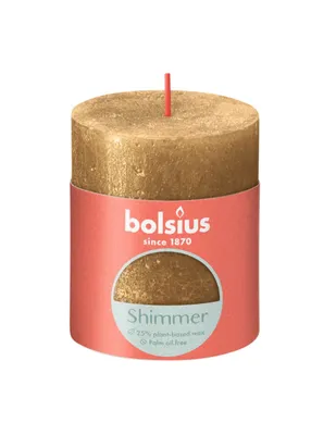 Zdjęcie produktu dla Świeca Bolsius Rustic złota 80/68 mm