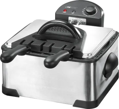 Obrázek produktu pro Clatronic FR 3195 Dvojitý 4 l 2000 W Černá, Nerezová ocel