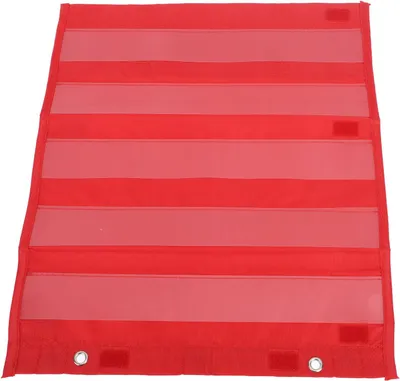 Image de Tableau de poche magnétique,5 rangées de tablettes magnétiques,5 rangées de tablettes transparentes,Tableau de poche magnétique transparent,Classe de