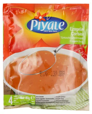 Produktbild von Piyale Ezogelin Suppe | Türkische Linsensuppe | Instantpulver | 80 g (ergibt 1 L Suppe)