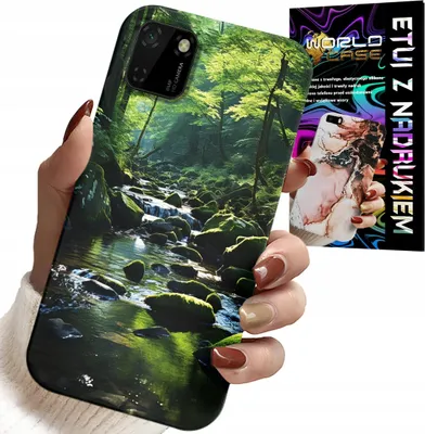 Immagine prodotto di Custodia Per Huawei Y5P - Foresta Fiume Torrente Natura Vista