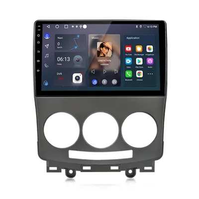 Immagine prodotto di Autoradio Android da 9" con CarPlay per Mazda 5 (2005-2010), navigatore GPS, Wi-Fi, 4G-LTE, Bluetooth, DAB+, SWC, USB, 6 GB + 128 GB, processore a 8 core