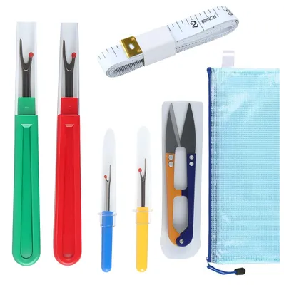 Productafbeelding van Nahttrenner Set 7-delig met Ergonomische Handgrepen en Opbergbox