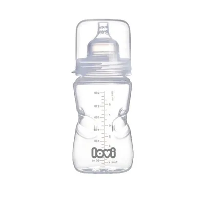 Zdjęcie produktu dla LOVI Butelka samosterylizująca 250 ml ze smoczkiem 3 m+ 21/571