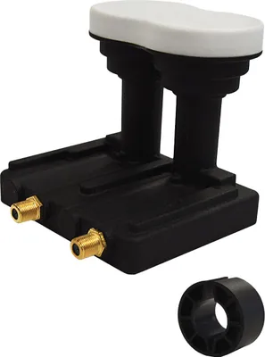 Produktbild von PremiumX Twin Monoblock LNB 3° PXMB-3T Sat für 2 Teilnehmer DVB-S2 UHD 4K