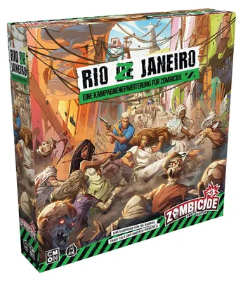 Produktbild von CMON, Zombicide 2. Edition – Rio Z Janeiro, Kennerspiel, Deutsch