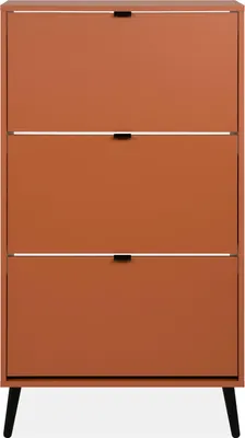 Obrázek produktu pro Botník se 3 výklopnými dvířky a 2 přihrádkami na dvířka, šířka 70 cm - VIGO