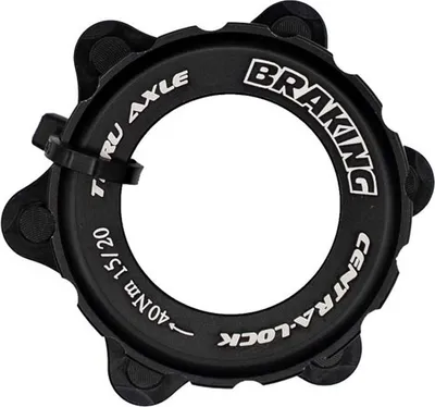 Produktbild von Braking Centerlock 15-20 Mm Bremsscheibenadapter Für Fahrrad Silber  Silber One Size