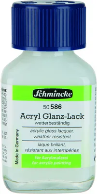 Produktbild von Schmincke 60ml Hilfsmittel Glanz-Lack Acryl 50 586 025