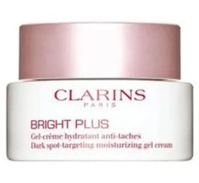 Produktbild von Clarins Bright Plus Dark Spot-Targeting Gel Cream, Tages- & Nachtcreme, Frauen, Mischhaut, ölige Haut, Empflindliche Haut, Gesicht, Anti-Mitesser, Aufhellend, Feuchtigkeitsspendend, 50 ml