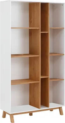 Produktbild von Bücherregal aus weißem MDF