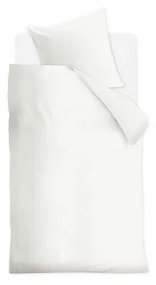 Produktbild von Beddinghouse Mako-Satin-Bettwäsche-Ganitur Shine Farbe Weiss Größe 200x200+2x80x80