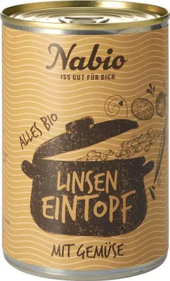 Produktbild von Eintopf in der Dose - Linseneintopf 400g