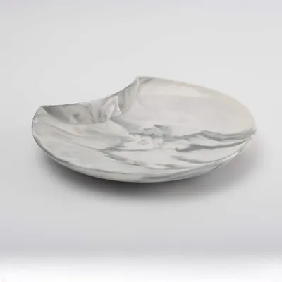 Obrázok produktu pre Solidchoice – Kreatívny, nepravidelný taniere na občerstvenie z porcelánu