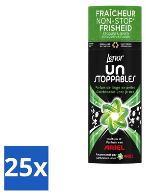 Produktbild von 25 x Lenor Unstoppables Ariel Duftbooster - 165 g - Vorteilspackung - 25 Stücke