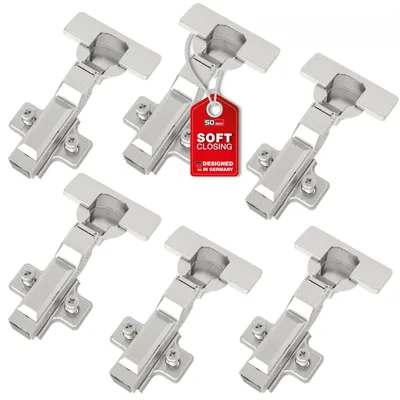 Produktbild von SOTECH Topfband SMOOTH T45 Mittelanschlag – Klickmontage, SOFT-CLOSE (6er VE)