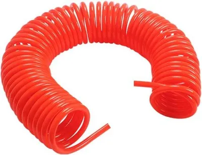 Produktbild von Flexible Luftdruckschlauch 8 mm x 5 mm Polyurethan- Spiralkanal für Kompressor (12 m)