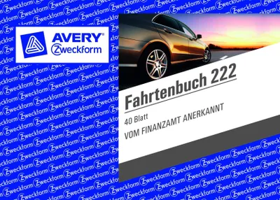 Obrázek produktu pro Avery Zweckform Logbook 222 DIN A6 landscape 40 listů