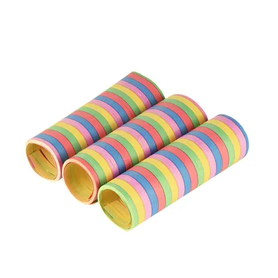 Produktbild von 2925 Luftschlangen 4 m Stripes flammhemmend