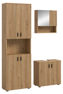Produktbild von Badkombination Mone | 3-teilig | Artisan Oak