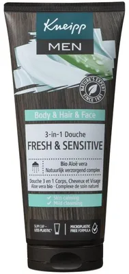 Obrázok produktu pre Kneipp Men sprchový gél 3 v 1 Fresh & Sensitive (200 ml)