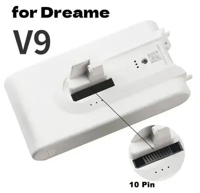 Produktbild von Ersatzakku - V9 kabelloser Handstaubsauger - 5000 mAh Li-Ion - Nur Akku