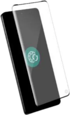 Produktbild von Force Glass, Displayschutz für Redmi Note 13 Pro aus 3D-gehärtetem Glas, Schwarz transparent